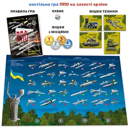 Настільна дитяча гра "ППО на захисті країни" 81435 - мініатюра 5