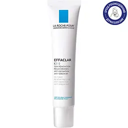 Уцінка. Відновлючий засіб La Roche-Posay Effaclar K+ для комбінованої та жирної шкіри 40 мл  - мініатюра 2