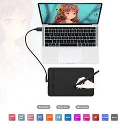 Графічний планшет XP-Pen Deco Mini7W Black [157574] - мініатюра 11