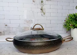 Сотейник O.M.S. Collection 3341-IND-26см 2,8 л Bronze