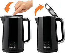 Електрочайник Gorenje K17DWD (KES5211T-GS) (6804160) - мініатюра 5