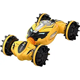 Машинка на радіокеруванні JJRC Q150 Twist Double-sided Transforming Climber Car Yellow [119053] - мініатюра 1