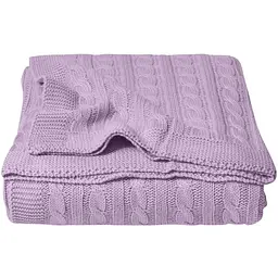 В'язаний дитячий плед Cosas Laurel ліловий (Pled_kos_08Lilac)