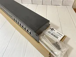 Патч-панель Atcom FP5224 19" 24хRJ-45 FTP 1U cat.5е, в зборі - мініатюра 4