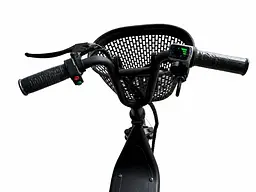 Дитячий електросамокат 500W 16Ah 8" з кошиком та сидінням чорний - мініатюра 5