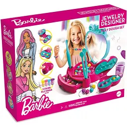 Набір для створення прикрас з тіста Dede Barbie 280 г (3926) - мініатюра 3
