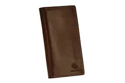Портмоне Сinturino, темно-коричневий GRANDE PELLE 19.5х10х2.5 см acs0032235