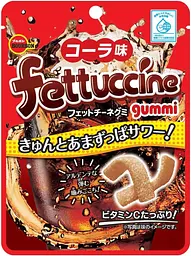 Жувальні цукерки Bourbon Fettuccine Gummy Cola зі смаком коли 50 г