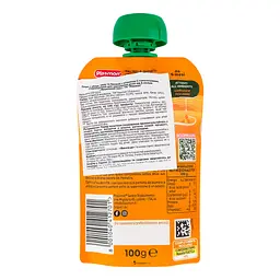 Пюре Plasmon Merenda 100% Frutta Яблуко, груша та банан з вітамінами, 100 г - мініатюра 3
