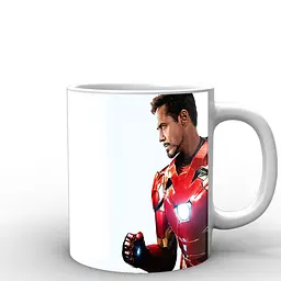Кухоль GeekLand Iron Man Залізна Людина тоні старк IM.02.050 330 мл білий - мініатюра 3