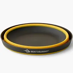Набір посуду Sea to Summit Frontier UL Collapsible Dinnerware Set, на 2 особи (4 миски + 2 чашки) Чорний-Жовтий - мініатюра 5