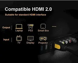 Кабель Ugreen HD101 HDMI Round Cable 4K 30Hz  HDMI 1.4 10 м жовтий/чорний (10170) - мініатюра 3