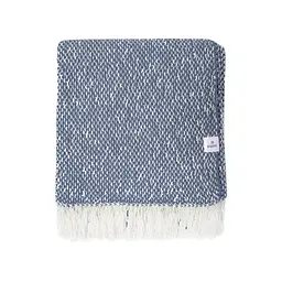 Плед-накидка Barine - Wave indigo синій 140x170 - мініатюра 2