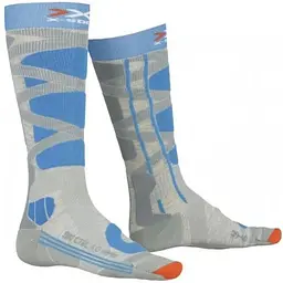 Шкарпетки X-Socks Ski Control 4.0 Women 39-40 Сірий/Синій (1068-XS-SSKCW19W 39-40 G160)