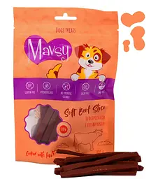 Ласощі Бефстроганов з яловичини для собак Mavsy-Soft Beef Slice 100 г