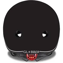 Шолом захисний дитячий Globber Go Up Lights з ліхтариком 45-51 см чорний (506-120) - мініатюра 3