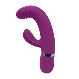 Вібратор Playboy Pleasure Tap That 16.5 см (фіолетовий) - мініатюра 8