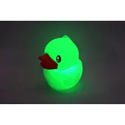 Нічник XPRO LED Каченя акумуляторне силіконове 7 кольорів підсвічування 11x11x13 см (42622-RD-29_224) - мініатюра 10