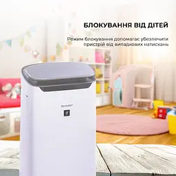 Очищувач повітря Sharp FP-J60EUW - мініатюра 13