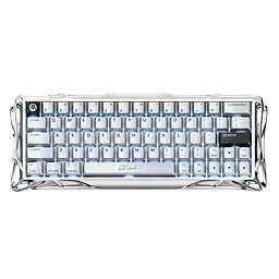 Клавіатура GravaStar Mercury V60 Pro Deluxe Edition Chrome Silver