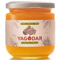 Набір джемів YAGODAR Тропічні фрукти 4 шт (2214392022) - мініатюра 5