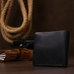 Чоловіче шкіряне портмоне SHVIGEL 11х9х1 см acs0022444 - мініатюра 7