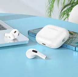 Навушники Bluetooth Hoco EW77 True wireless stereo headset White - мініатюра 9