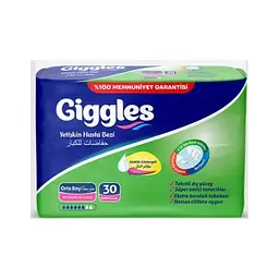 Підгузки для дорослих Giggles Medium 85-125 см 30 шт (8680131201105)