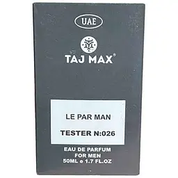 Парфумована вода для чоловіків Taj Max 50мл тестер №026 LE PAR MAN