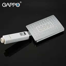 Душова система Gappo G2407-30, білий/хром, Хром - мініатюра 5