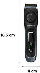 Тример Rowenta Virtuo для бороди і вусів чорно-синій (TN3804E0) - мініатюра 10