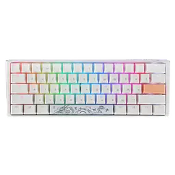 Клавіатура Ducky One 3 Mini Cherry MX Red UA RGB White (DKON2161ST-RUAPXPWWWSC1) - мініатюра 3