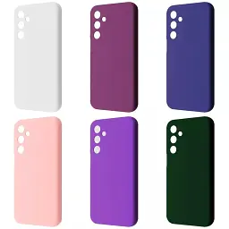 Чохол-накладка Wave Full Silicone Cover для Samsung Galaxy M35 5G SM-M356 Midnight Blue - мініатюра 2