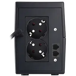 Пристрій безперебійного живлення PowerWalker Basic VI 850 SHL (10120096) - мініатюра 3