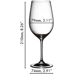 Набір келихів для вина Riedel Vinum Zinfandel Riesling Grand Cru 400 мл 2 шт. (6416/15) - мініатюра 4
