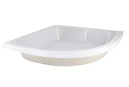Душовий піддон Lidz Kapielka ST90x90x26, напівкруглий LKAST909026 - мініатюра 3
