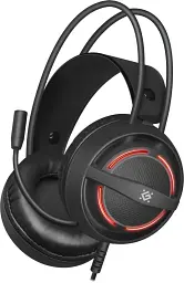 Ігрова гарнітура Defender Dexter RGB, кабель 2.2 м, чорна (64595) - мініатюра 3
