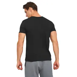 Футболка Kappa T-shirt Mezza Manica Scollo V K1315 Nero чорний XL (8052394816318) - мініатюра 2