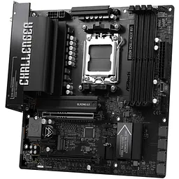 ASRock B850M CHALLENGER WIFI (AM5/B850, 4*DDR5, 2xPCIex16, HDMI/DP, 4xSATAІІІ,2xM.2, 2.5GLan, mATX) - мініатюра 2