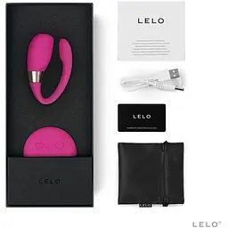 Вібратор для пар Lelo Tiani 3 Cerise 2 пульт ДУ - мініатюра 2