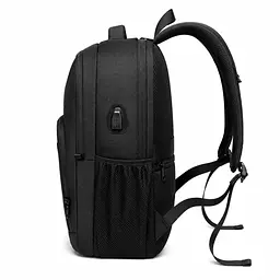 Рюкзак для ручної поклажі Bange 22л чорний (22124-XS-Black) - мініатюра 3