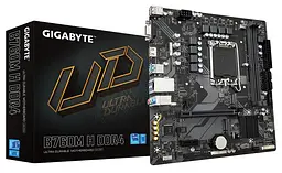 Материнська плата Gigabyte B760M H DDR4 (B760M H DDR4) (Socket 1700, Intel B760, Micro-ATX) - мініатюра 3