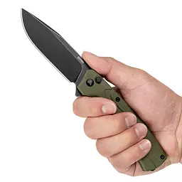 Ніж складаний туристичний SRM 221X-GP (9.2 см) 14C28N / G10 зелений - мініатюра 9