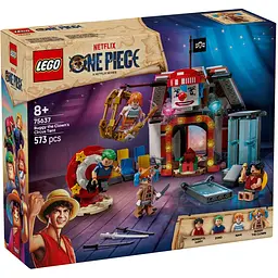 Конструктор LEGO One Piece Цирковий намет клоуна Баґґі 573 деталі (75637) 