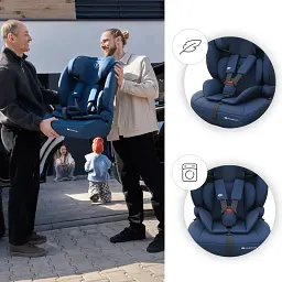 Автокрісло Kinderkraft Comfort Up 2 Plus i-Size Navy (KCCOUP02NAVPL00) - мініатюра 13