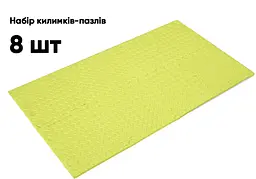 Мат-пазл EasyFit SwallowTail EVA 120х60х1 см татамі ластівчин хвіст Жовтий (EF-1950-30-Y) - мініатюра 4