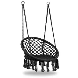 Садова гойдалка-гамак MultiGarden Black - мініатюра 5