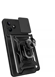 Панель BeCover Military для Realme C63 Black (712178) - мініатюра 3