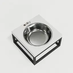 Hollky Base Solo S — миска на підставці для котів і маленьких собак (1 × 0,45 л) - мініатюра 5