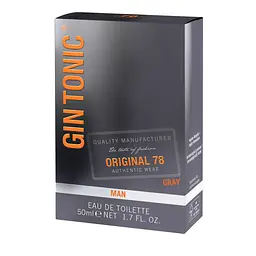 Туалетна вода для чоловіків Original 78 Gray Gin Tonic 50 мл - мініатюра 2